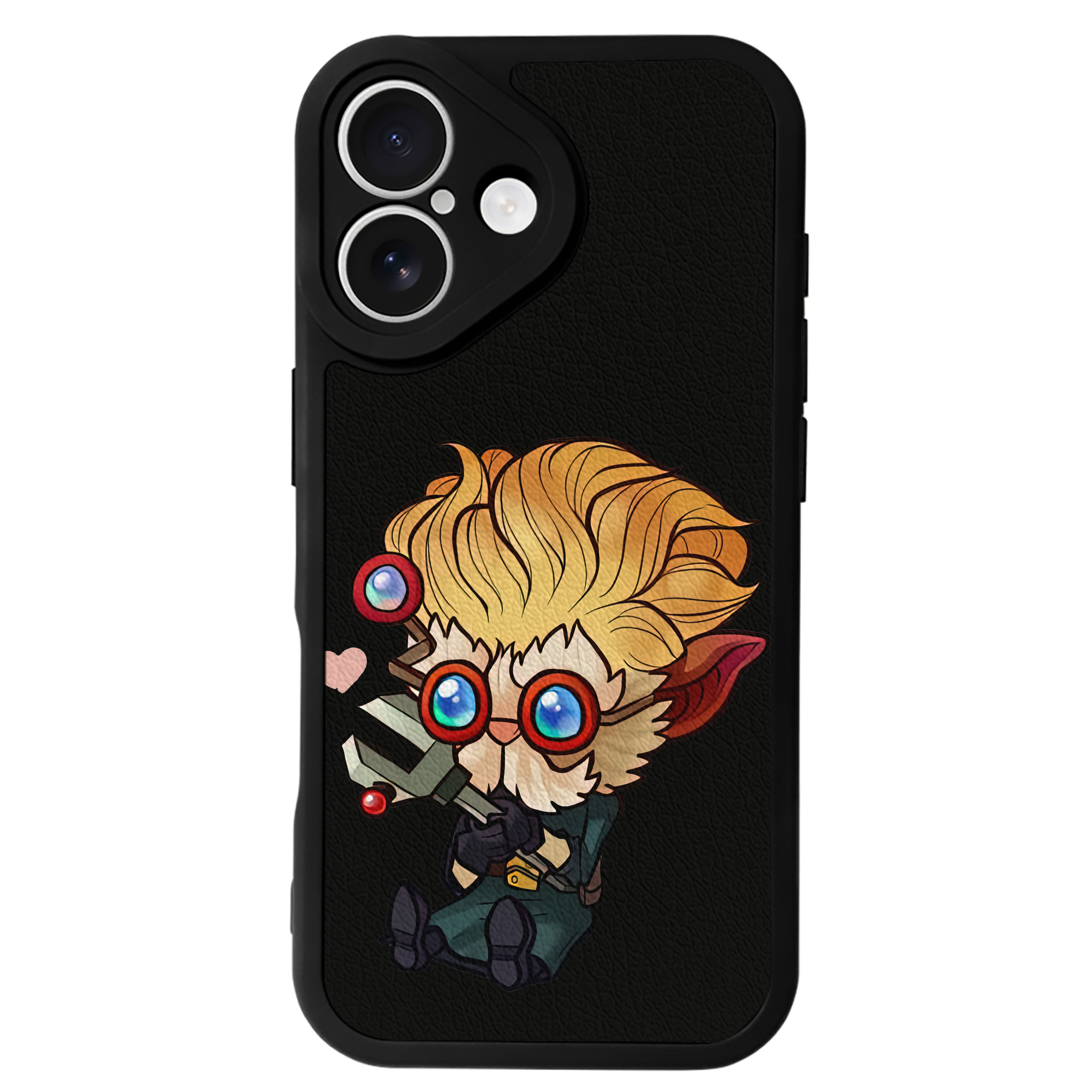 リーグ・オブ・レジェンド League of Legends LOL 【iPhone 16シリーズ対応】シリコンスマホケース（レザー調） 材質：シリコン